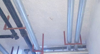 體育館（機房）硬質绿巨人福利导航隔熱層案例